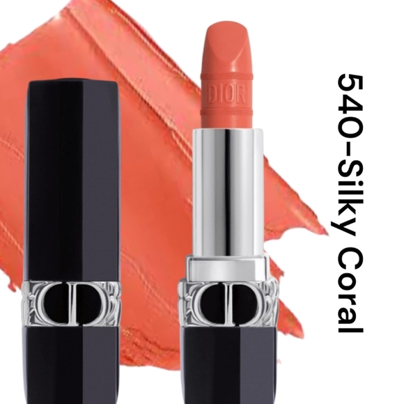 Dior | Rouge Dior Satin Lipstick | Limited Edition | 540 Silky Coral - Picture 1 of 1